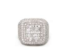 5.97 CTTW Men's Diamond Cluster Ring in Gold