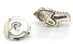John Hardy Legends Naga Blue Sapphire Stud Earrings