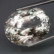 Huge 29.12ct UNTREATED diamond white Topaz