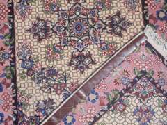 Spectacular w/Silk Persian Tabriz 9.5x2.8