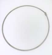 Popular White Gold Omega Necklace