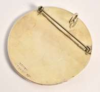 Impressive Mexican Sterling Pendant or Brooch