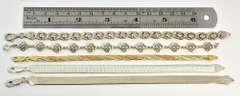 Great Group of 5 Sterling Bracelets
