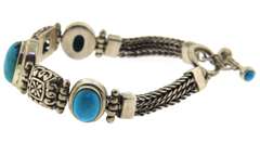 Sterling Silver Turquoise Bracelet