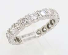 Diamond Eternity Band Made in Platinum