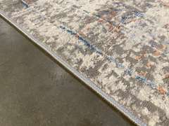 GORGEOUS VINTAGE REPRO DESIGN RUG 6x8