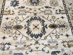 Magnificent Vintage Repro Design Rug 8x10