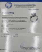 Must HavePlatinum Irradiated Blue RBC and Diamond Ring