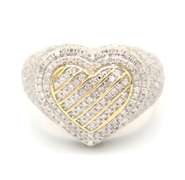 Fantastic Heart Shaped Diamond Ring