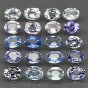 Heated only top blue 4.20ct Sapphire set