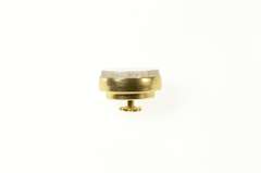 14K Yellow Gold Enamel Spinner Roulette Wheel Gambler Charm/Pendant