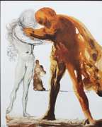 ORIGINAL LITHOGRAPH BY SALVADOR DALI THE PRODIGAL 1967 FROM BIBLE SERIES   DALI THE PRODIGAL