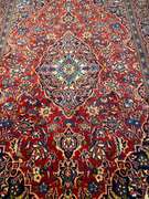 MAGNIFICENT AUTHENTIC KASHAN DESIGN RUG 4.7x7