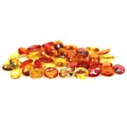 6.78ct heated only Autumn leave Sapphire set