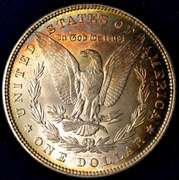 1885 Morgan Silver Dollar BU.