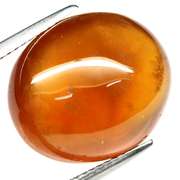 Huge 21.35ct maple red Hessonite Garnet