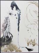 SALVADOR DALI ORIGINAL LITHOGRAPN IN COLORED FROM BIBLE SERIES   DALI IDOLUM NOMINE (AN IDOL BY THE NAME OF BAAL) PLATE 72