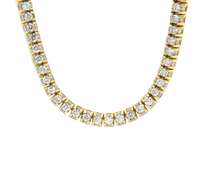 Uncomparable 18kt, 74cts Diamond Tennis Necklace