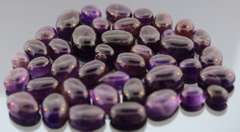 Huge! 293ct collection of deep violet Amethyst cabochons