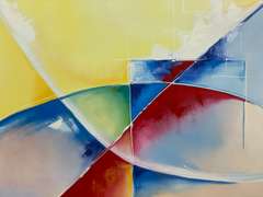 Original Abstract Oil on Canvas