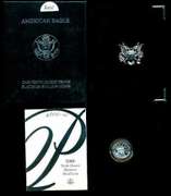 Deep Cameo PROOF 2000-W $10 Platinum Eagle. Box/COA