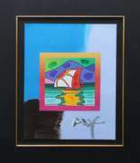 PETER MAX SUNSET SAIL 2007  MAX SUNSET SAIL