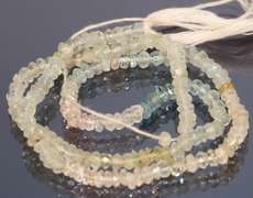 Gorgeous 38.29ct untreated Aquamarine strand