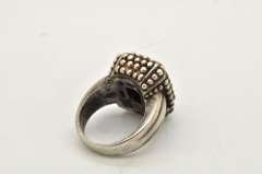 LADIES 925 AND 14 KT BLUE TOPAZ RING