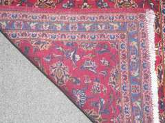 Semi Antique Persian Kashan 8.8x3.1