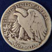 Lot Of 2 Walking Liberty Half Dollars, 1938-D & 1919.