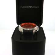 ​Emporio Armani AR-0652 Solid Stainless Steel 50 Meters/5 ATM Analog Watch