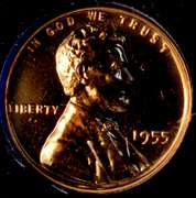 1955 Proof Set in Plastic Holder