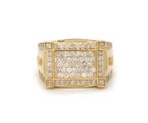 Enchanting 10kt Yellow Gold Cluster Ring