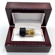 Minature Vial Filled with Pure Gold