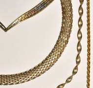 Diverse Group of 6 Sterling Necklaces