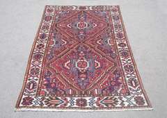 Semi Antique Persian Heriz 4.10x7.4