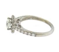 Incredible White Gold Round Brilliant Cut Diamond Wedding Set