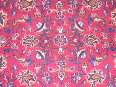 Semi Antique Persian Kashan 8.8x3.1