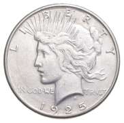 1925-S Peace Silver Dollar