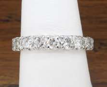 Diamond Eternity Band Made in Platinum
