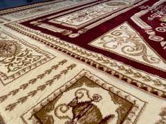 TERRIFIC FRENCH DESIGN RUG 8x11