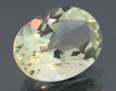Brilliant 5.17ct natural platinum green Amethyst