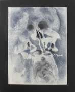 VERY RARE LITHOGRAPH BY SALVIDOR DALI  FROM BIBLE SERIES  DALI BIBLIA SACRA 29- IOSIAS SEPULTUS IN MAUSOLEO PATRUM