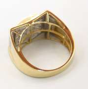 Dazzling Yellow Gold Diamond Ring
