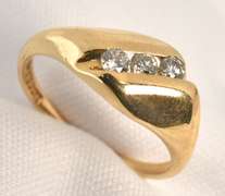 Sweet Little 3 Diamond Ring