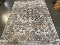 GORGEOUS VINTAGE REPRO DESIGN RUG 6x8