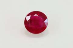 Shimmering Natural Burmese Ruby - 0.86 ct.