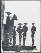 RARE LIMITED EDITION PABLO PICASSO (5.7.59 VI) 1961, BULFIGHTER.  PICASSO UNTITLED (5.7.59 VI)