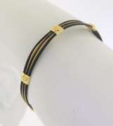 Fancy 21kt elephant Hair Bracelet