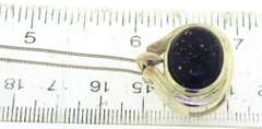 Sterling Silver Lapis Necklace